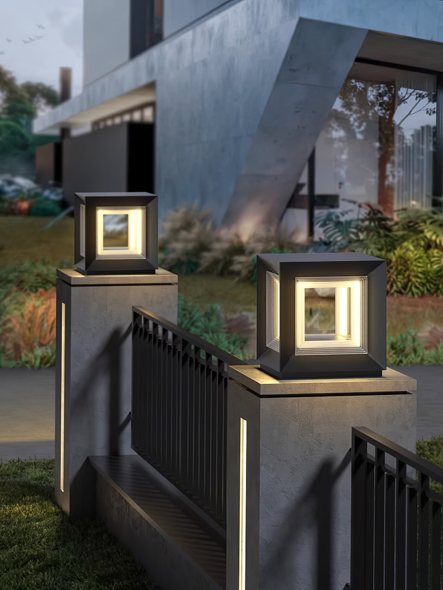 Lewis Modern Outdoor Light