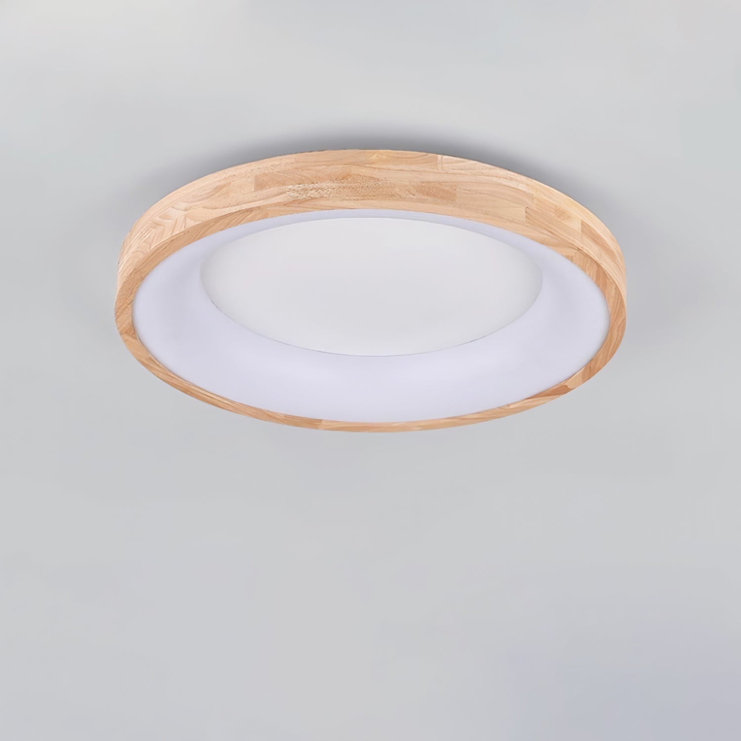 Uphae Modern Minimalist Square Wood Ceiling Light
