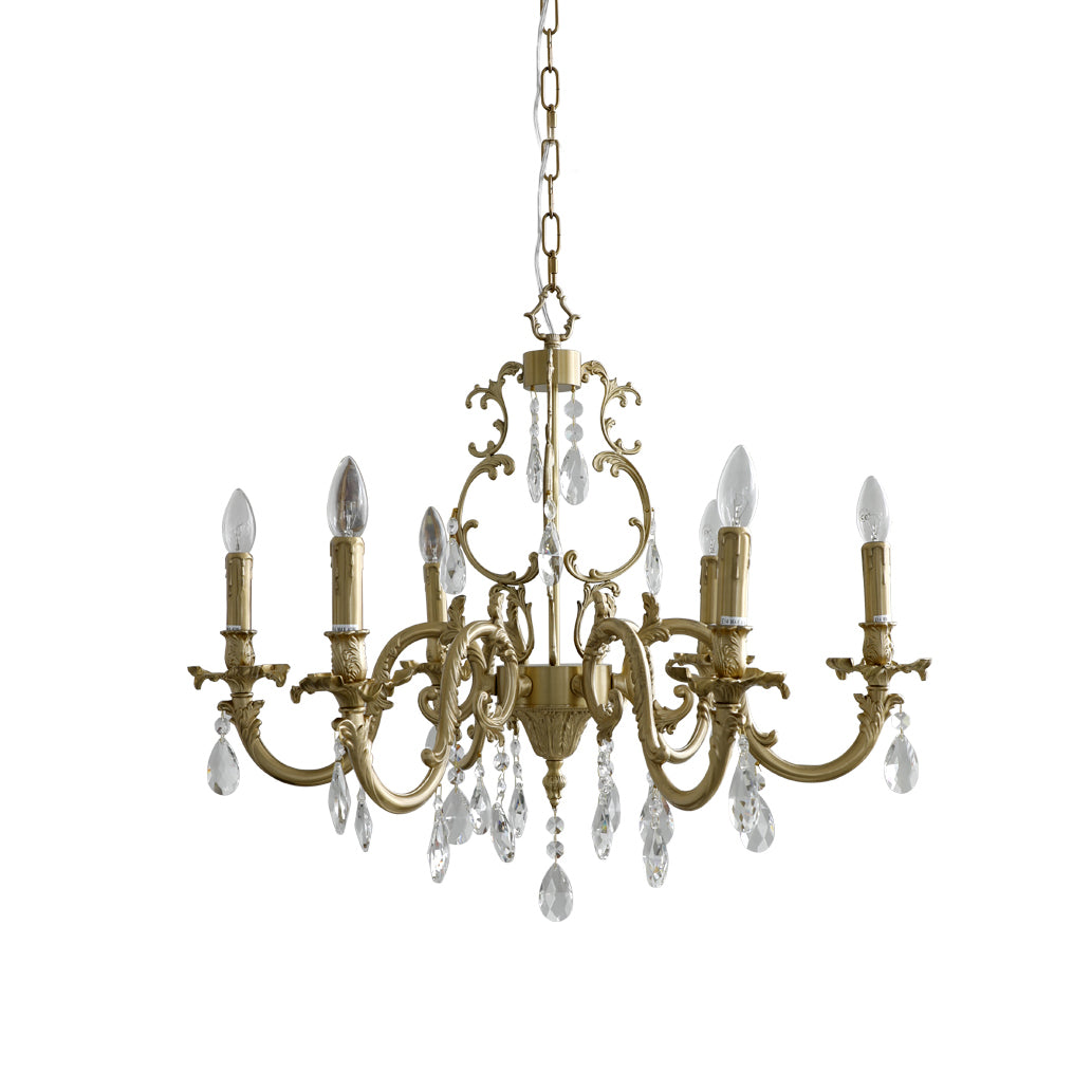 Olrinila Postmodern Luxury Brass Crystal Chandelier