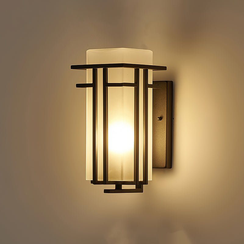 Wilen Outdoor Wall Lamp Iron Lantern Retro
