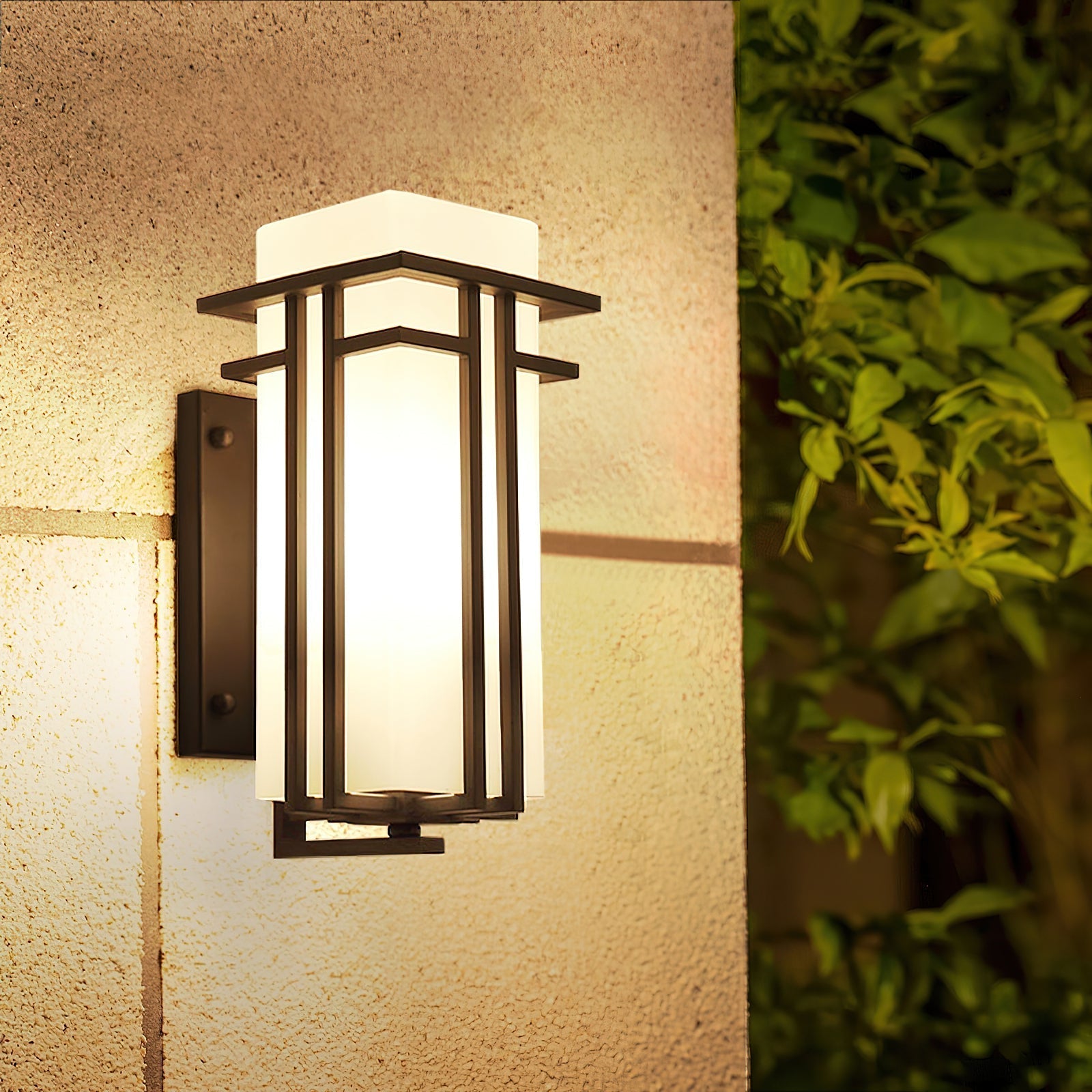 Wilen Outdoor Wall Lamp Iron Lantern Retro