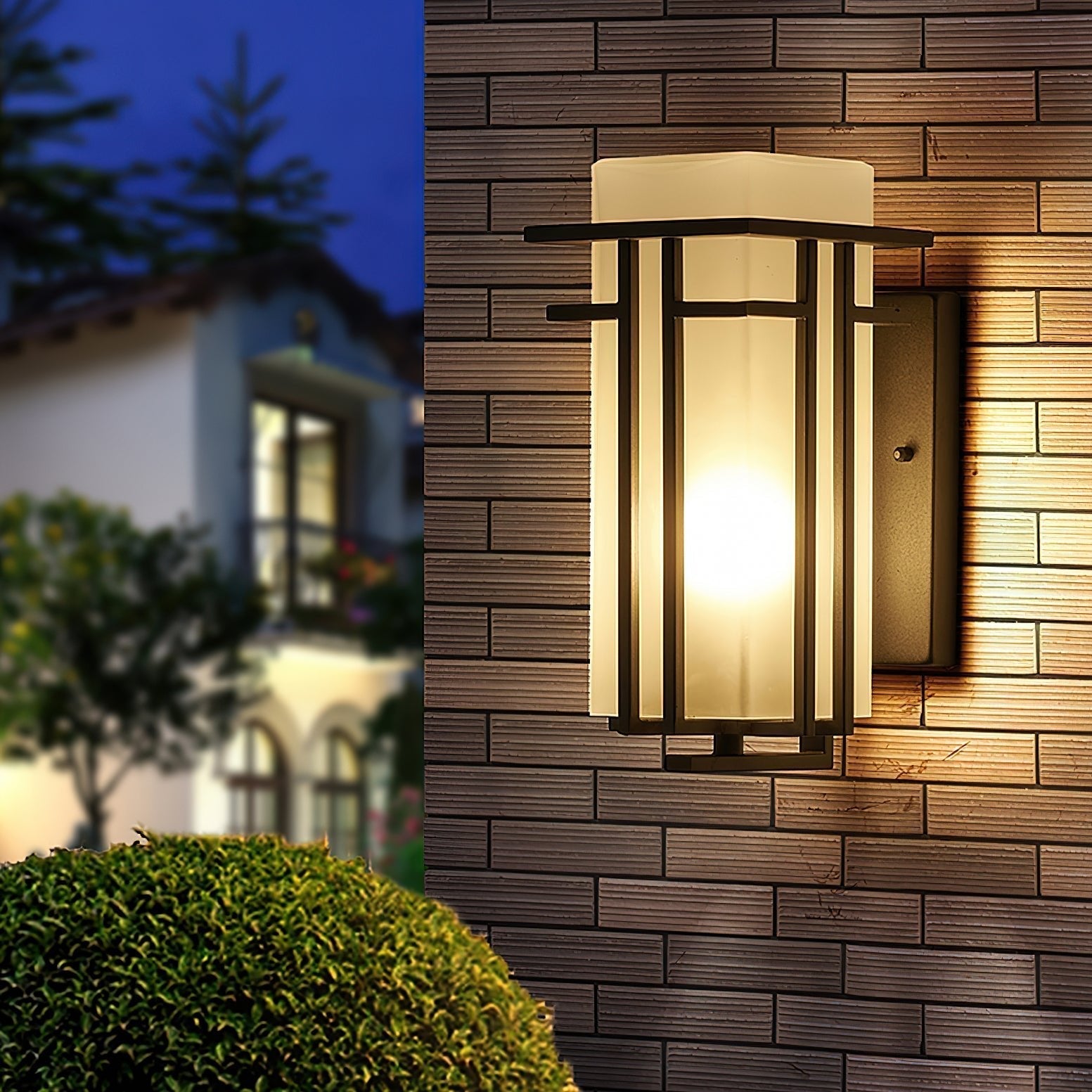 Wilen Outdoor Wall Lamp Iron Lantern Retro