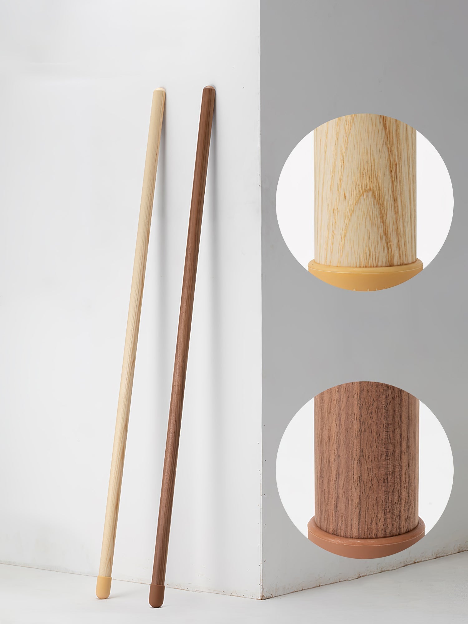 Echo Linear Modern Wood Floor Lamp