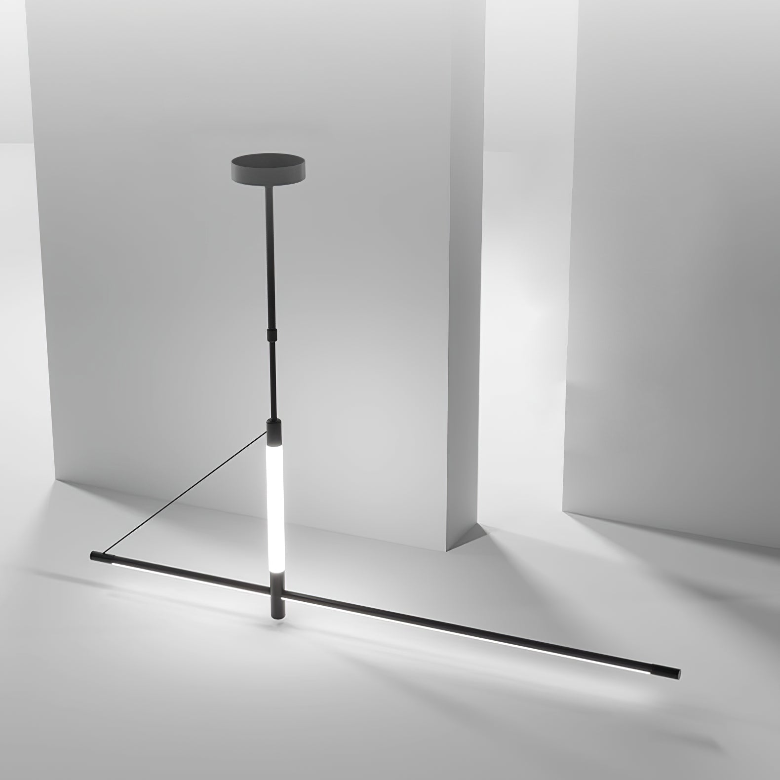 Araeyra Modern Minimalist Linear Axis Pendant Light