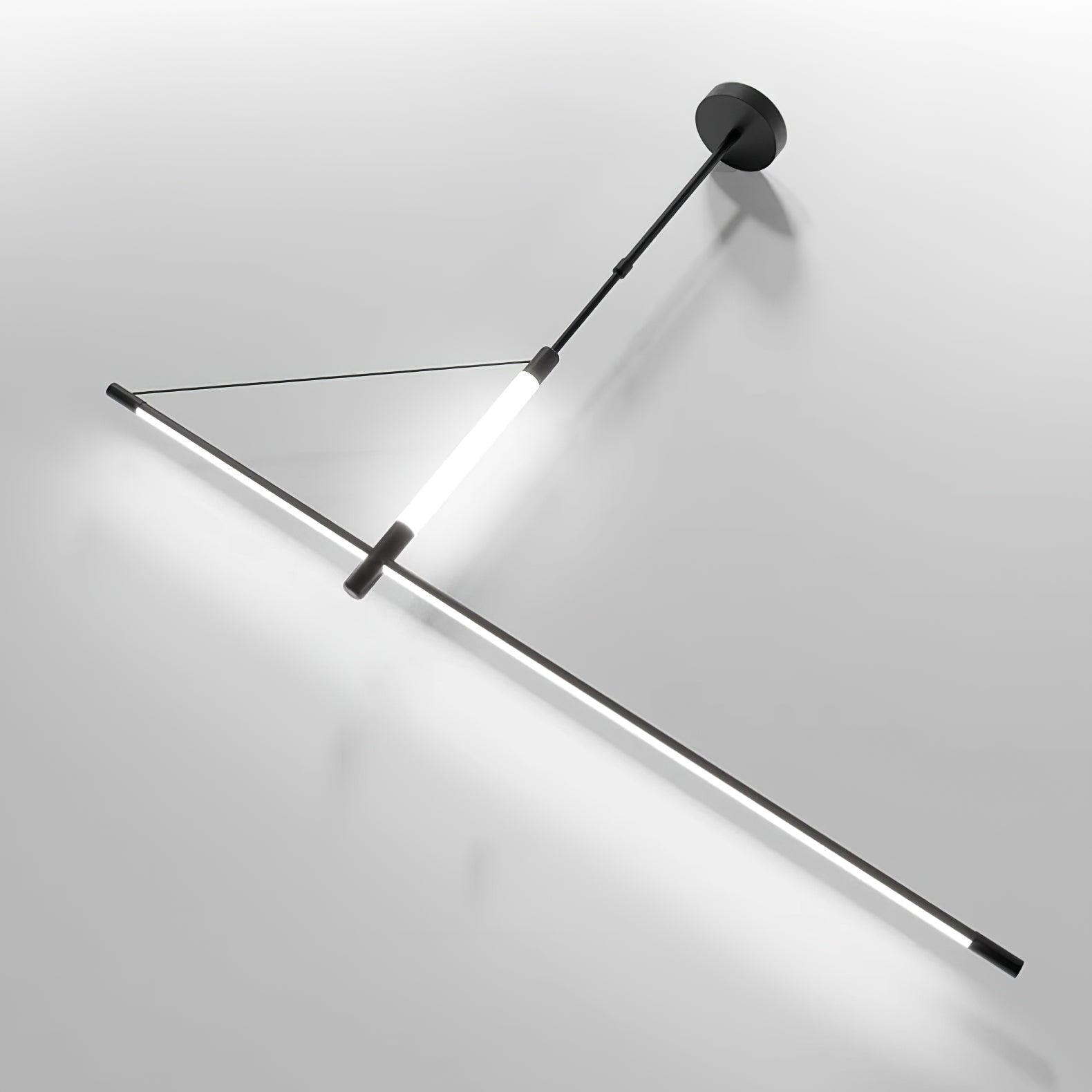Araeyra Modern Minimalist Linear Axis Pendant Light