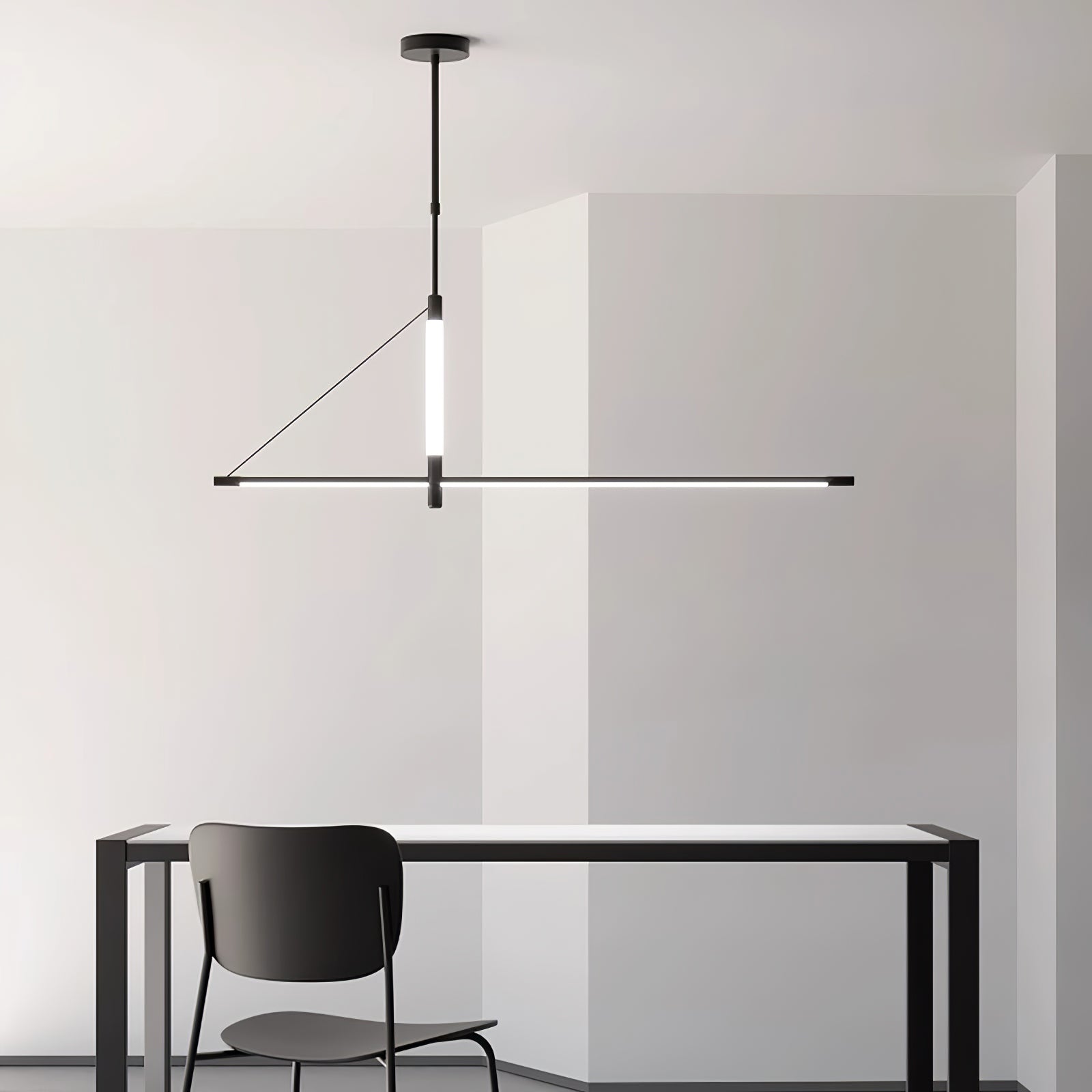 Araeyra Modern Minimalist Linear Axis Pendant Light