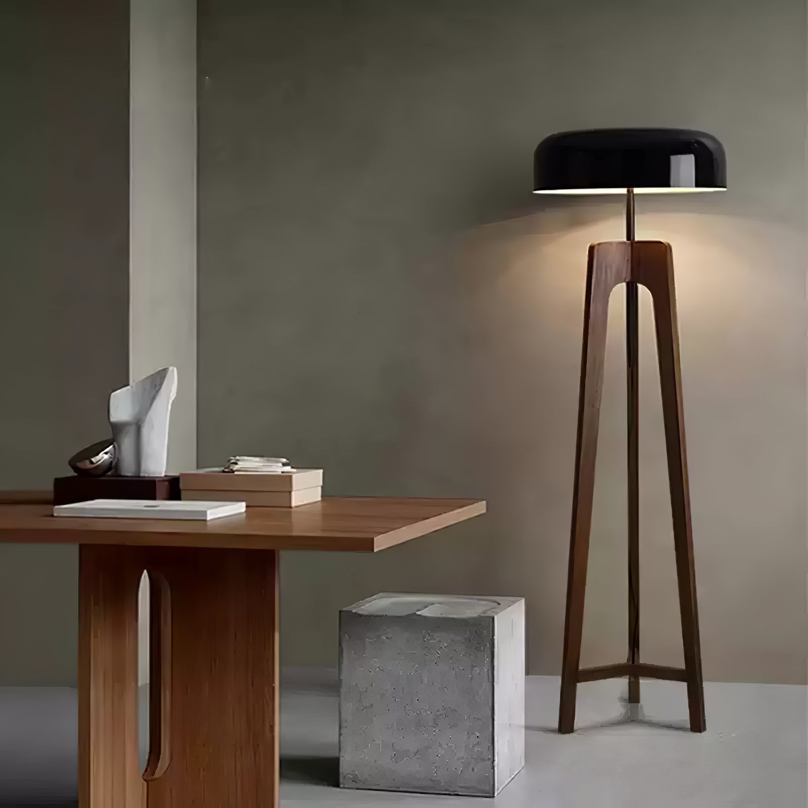 Kovain Wood Minimalist Floor Lamp
