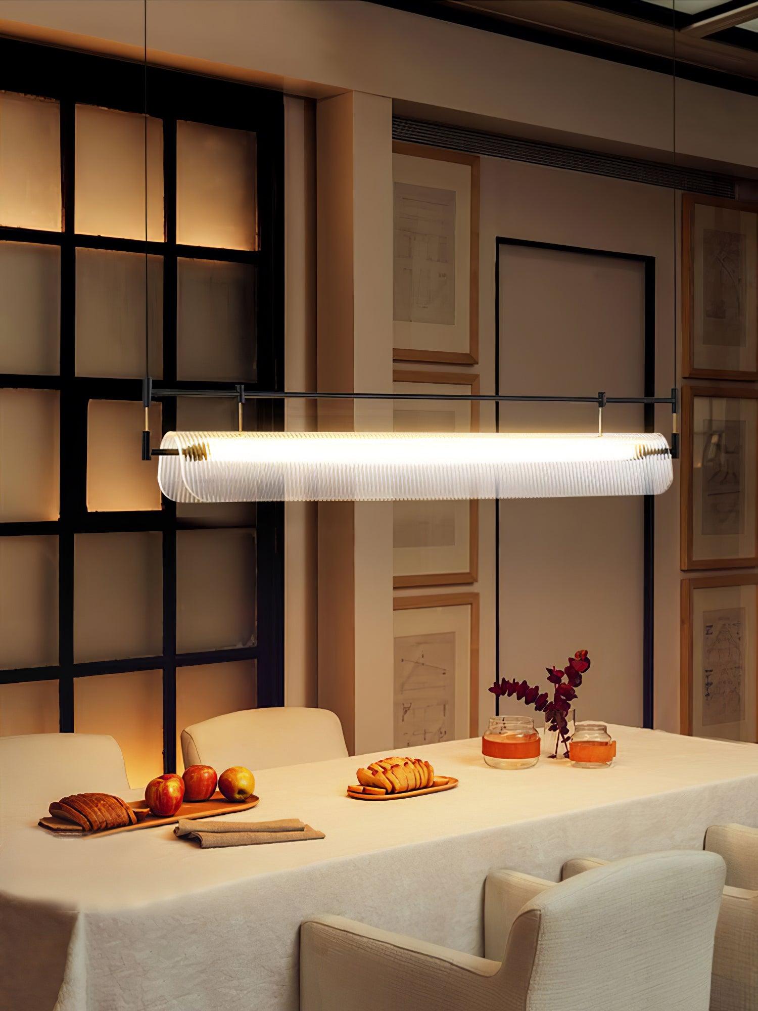 Meldo Chandelier Linear Strip Acrylic Long