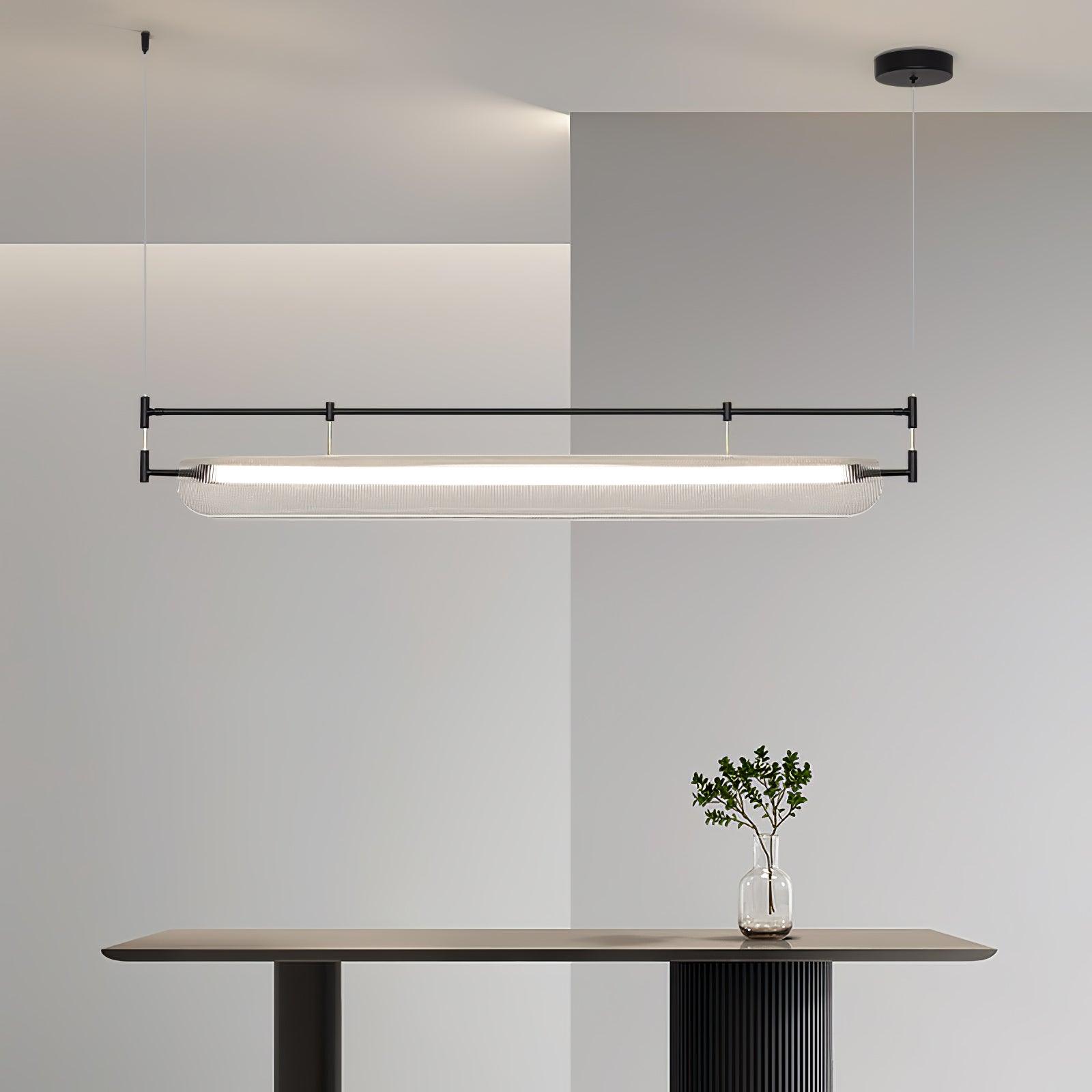 Meldo Chandelier Linear Strip Acrylic Long