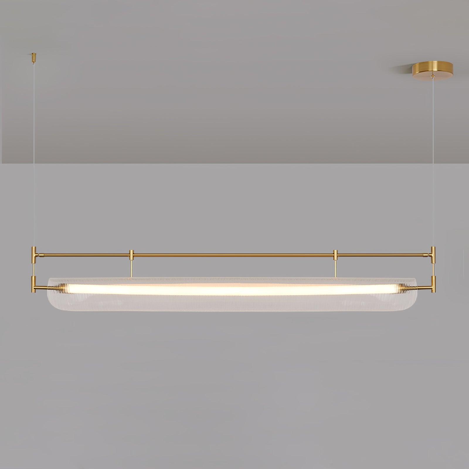 Meldo Chandelier Linear Strip Acrylic Long