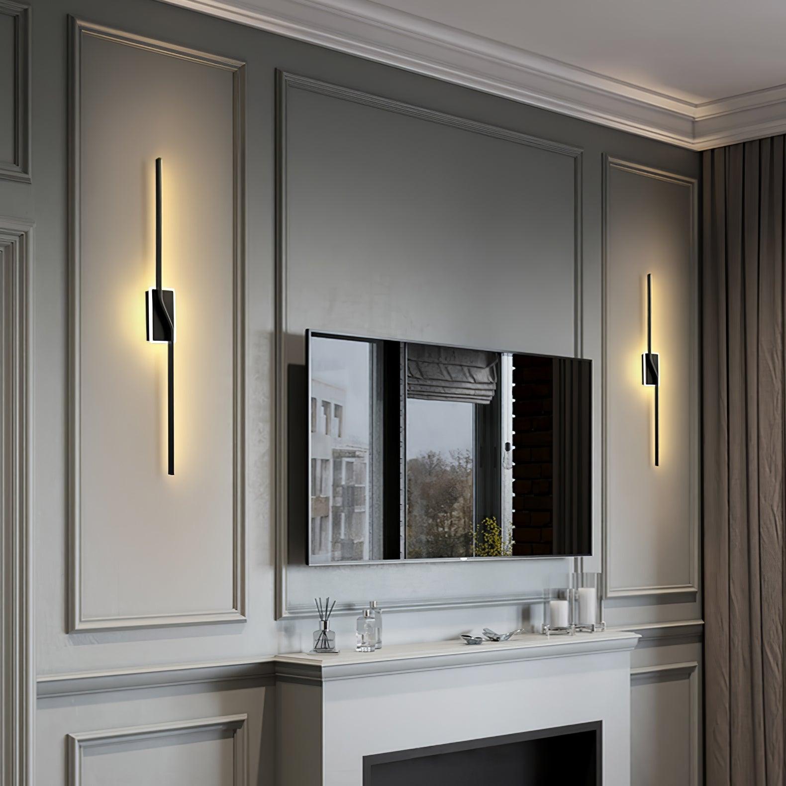 Cael Modern Minimalist Linear Strip Wall Light