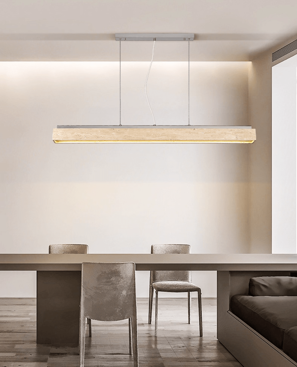 Tavalenne Travertine Suspension Pendant Light