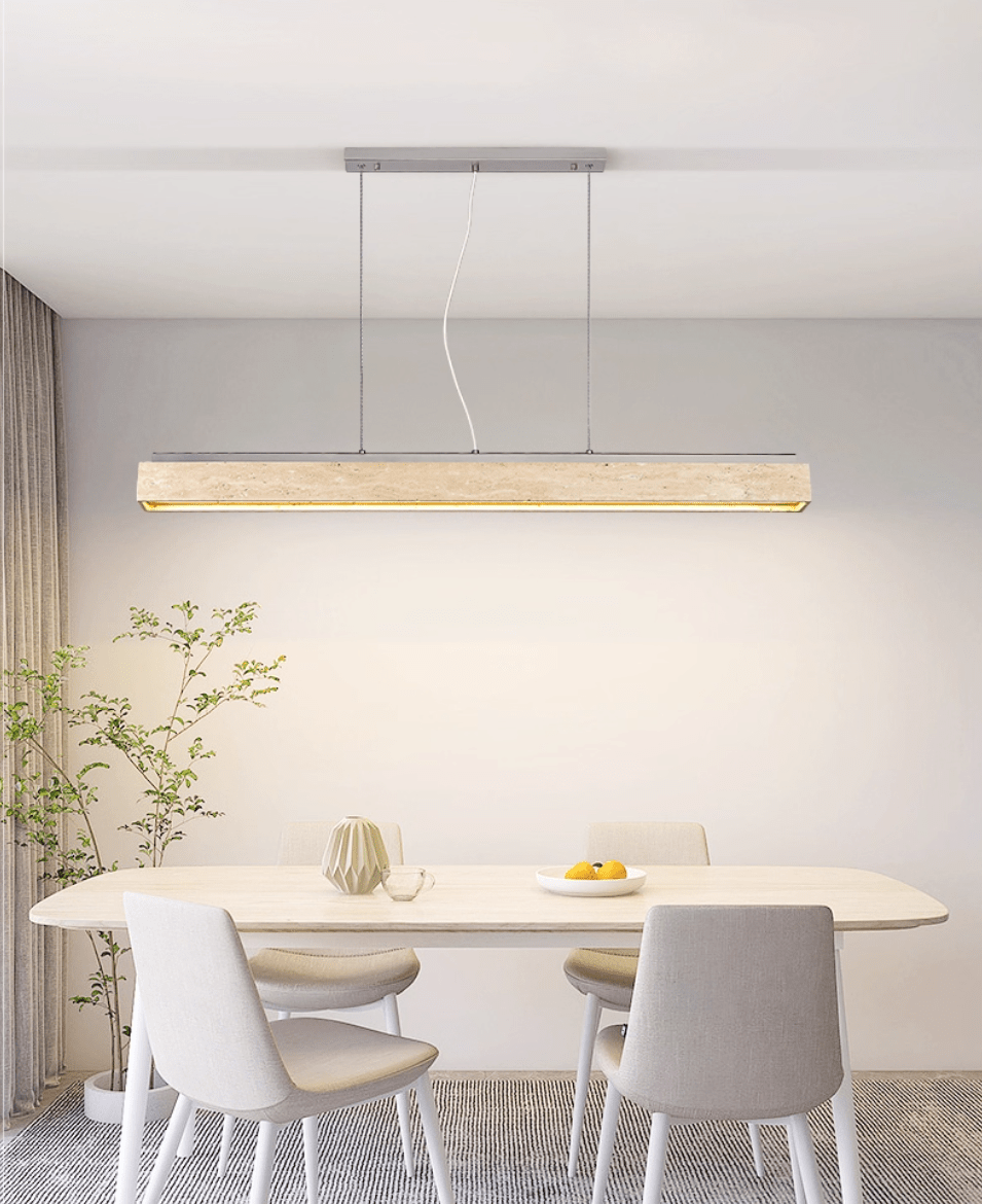 Tavalenne Travertine Suspension Pendant Light