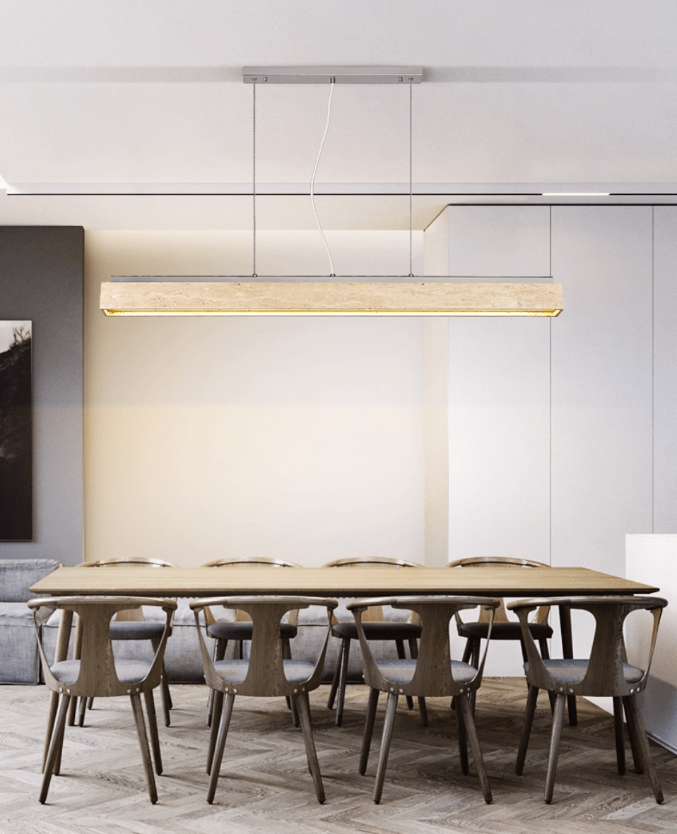Tavalenne Travertine Suspension Pendant Light