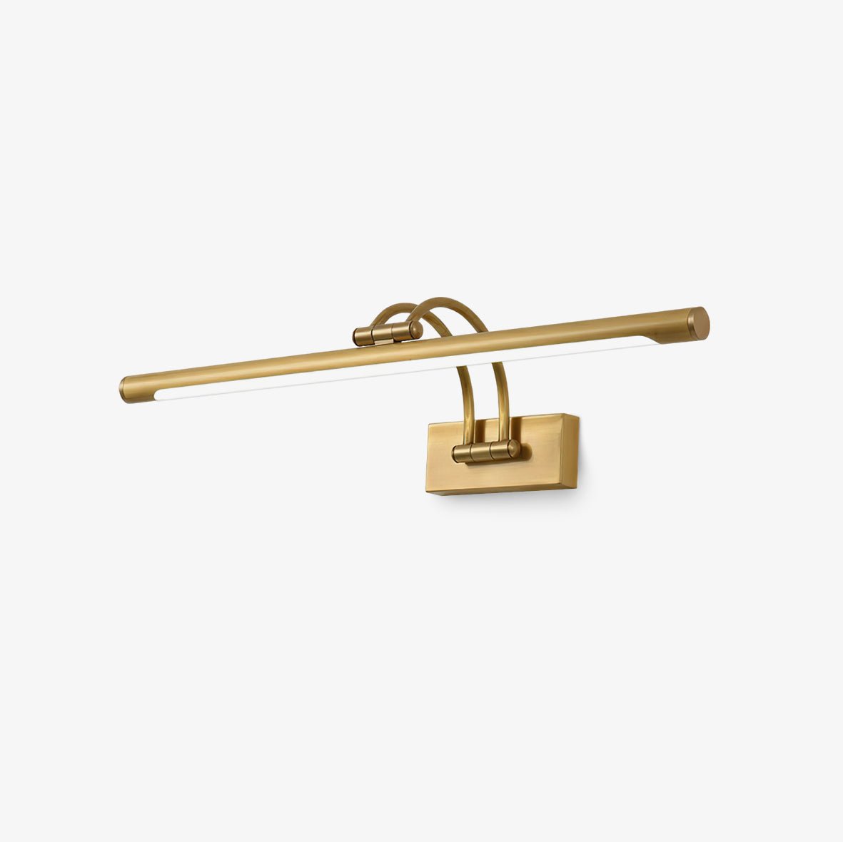 Solarielle Linear Vanity Brass Wall Light