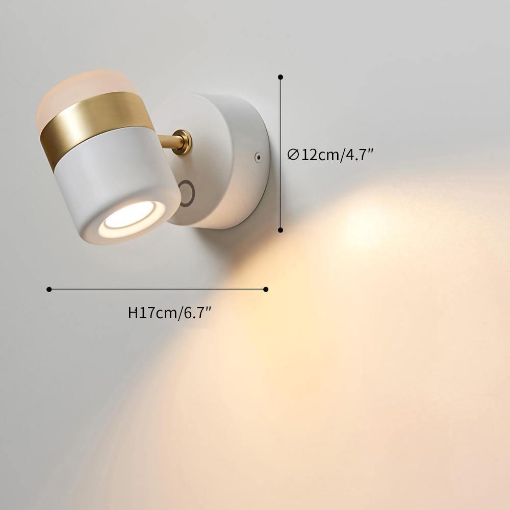 Lirael Pendant Lamp Adjustable Glass with Brass