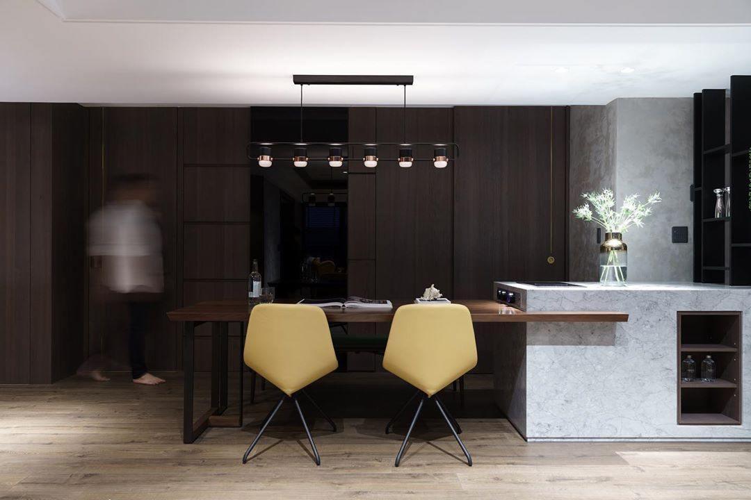 Lirael Pendant Lamp Adjustable Glass with Brass