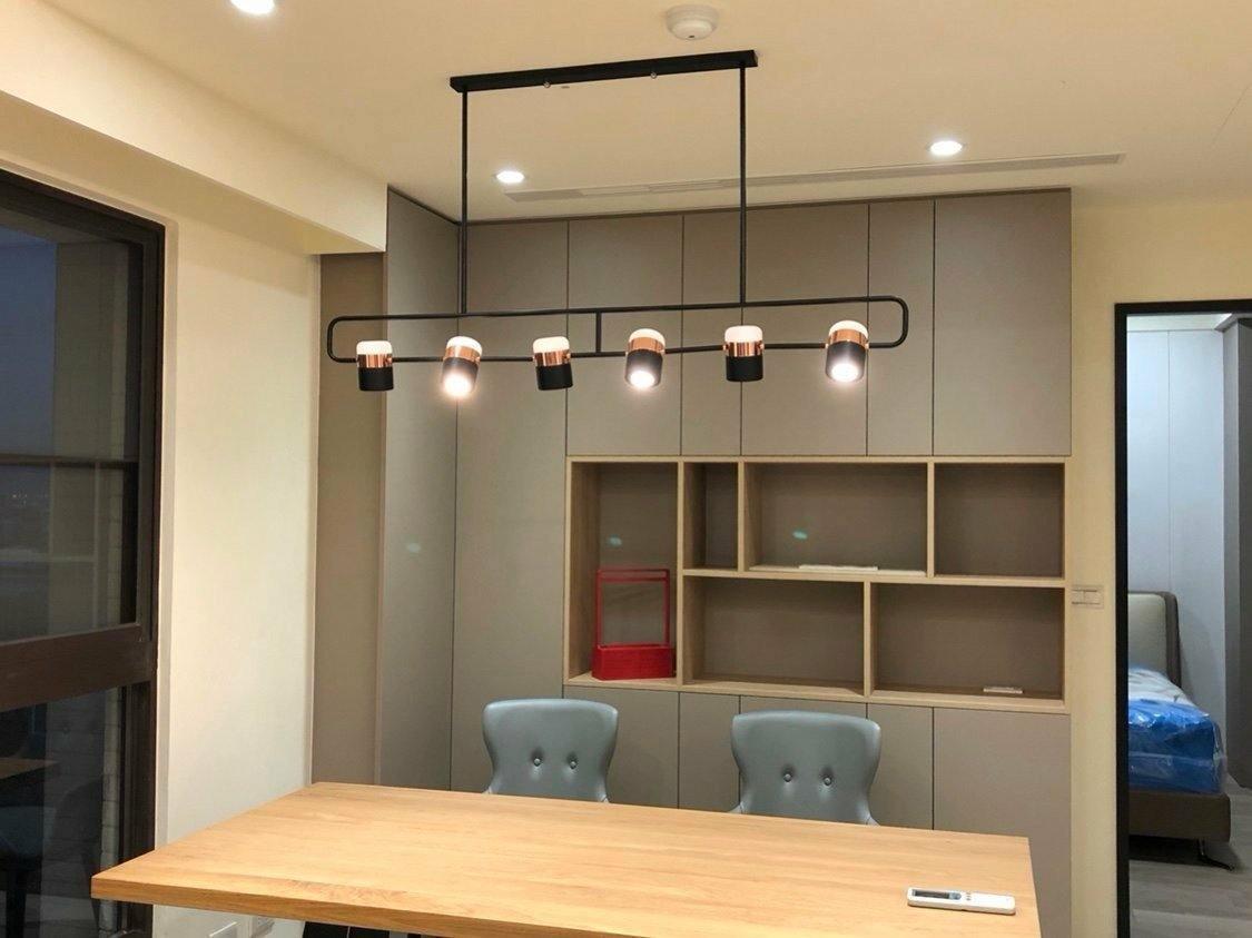 Lirael Pendant Lamp Adjustable Glass with Brass