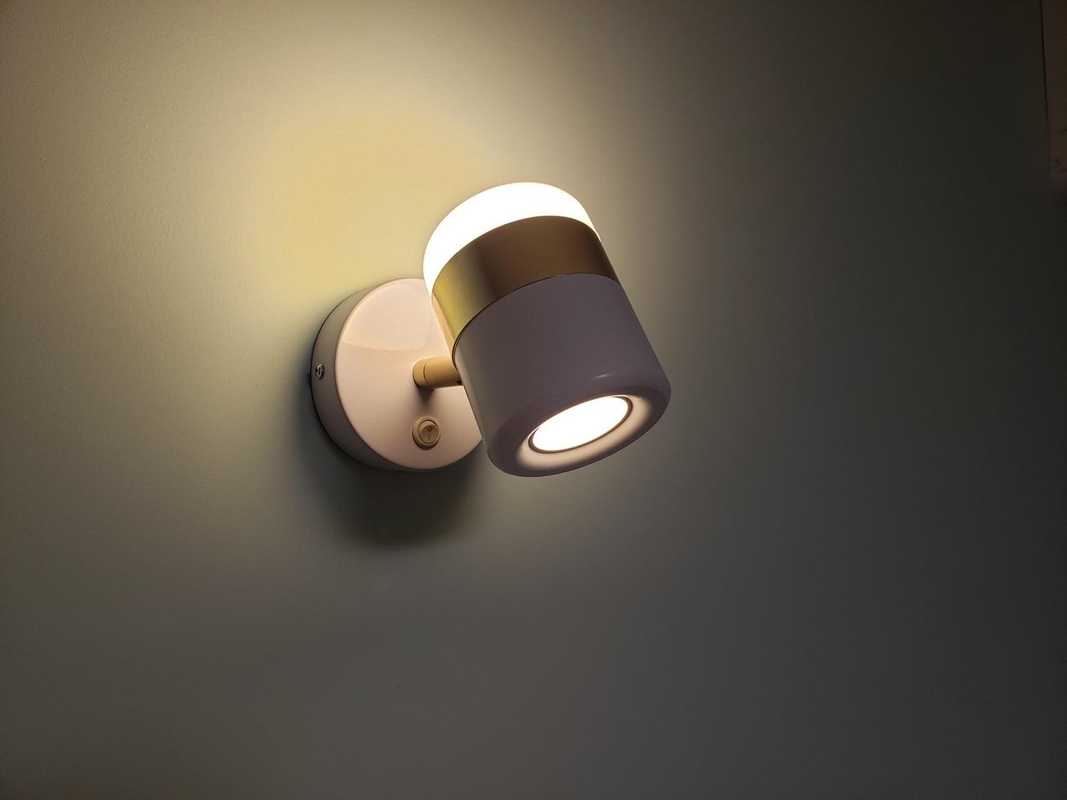 Liorinora Wall Lamp Black Glass Adjustable