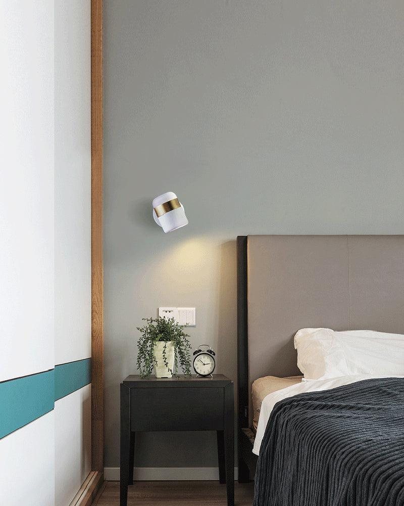 Liorinora Wall Lamp Black Glass Adjustable