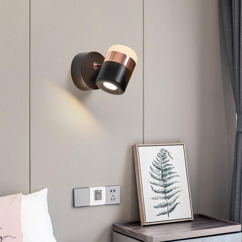Liorinora Wall Lamp Black Glass Adjustable
