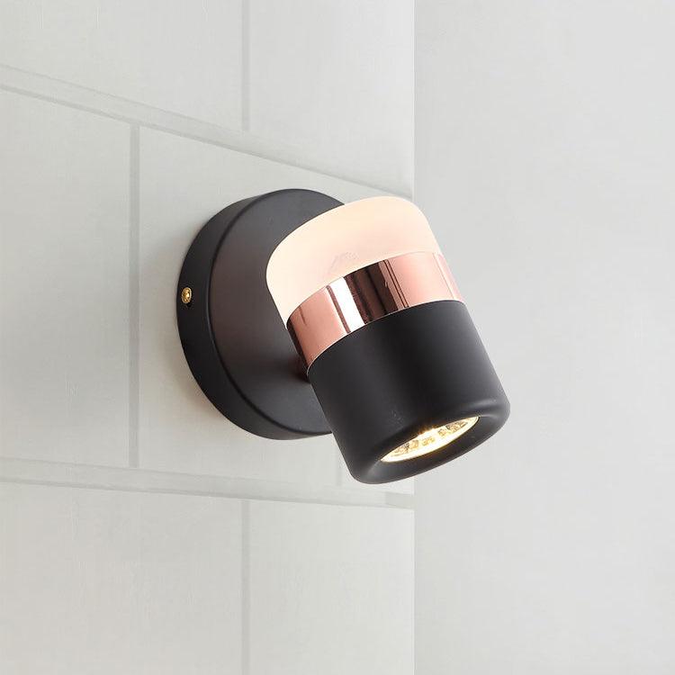 Liorinora Wall Lamp Black Glass Adjustable