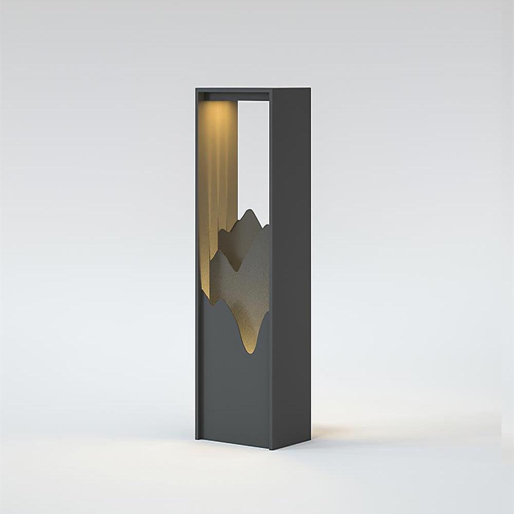 Zen Rustic Acrylic Outdoor Light
