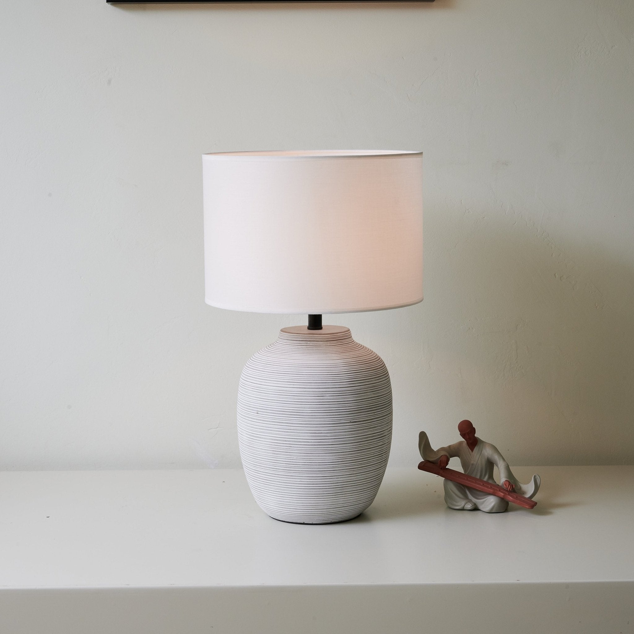 Edward Minimalist Ceramics Table Lamp