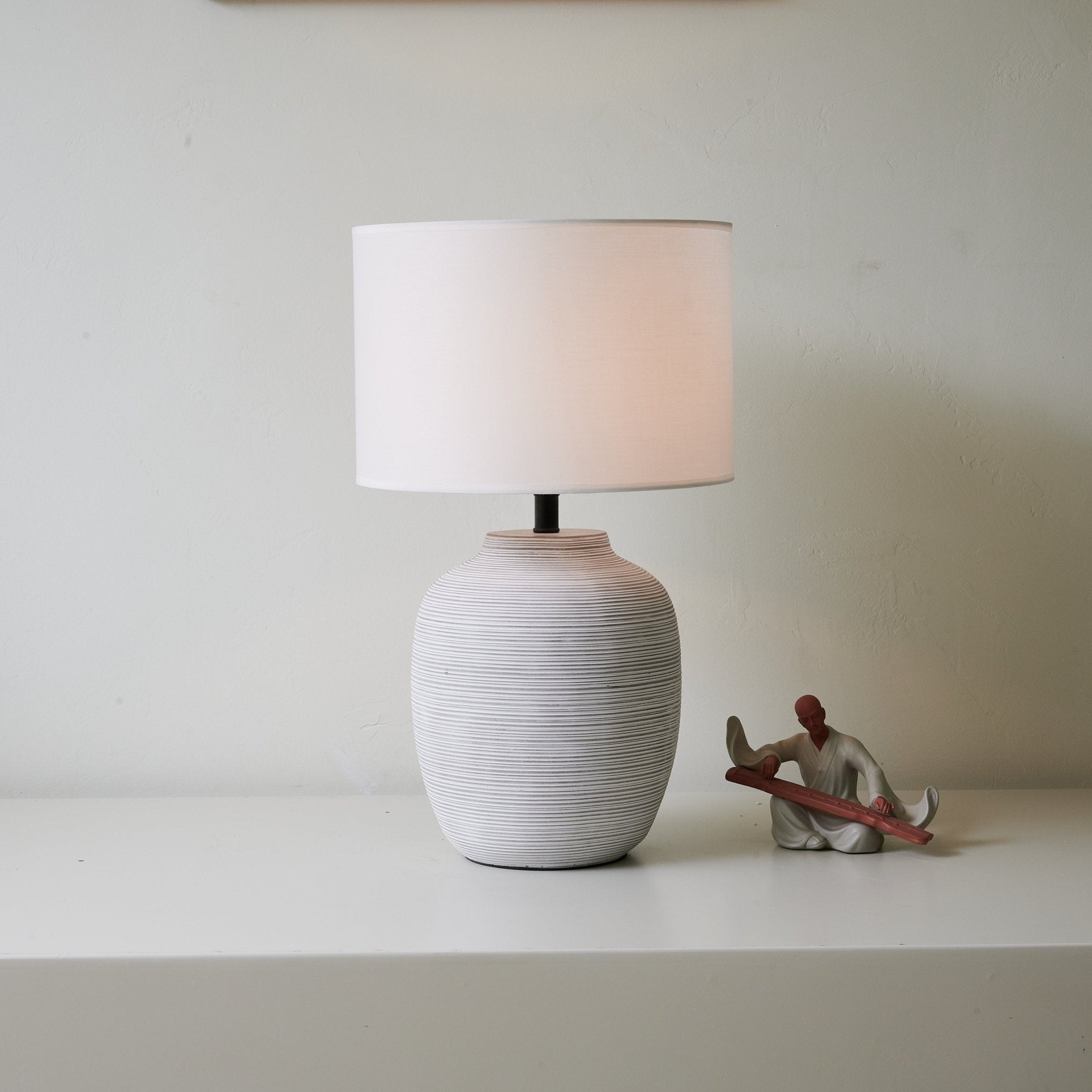 Edward Minimalist Ceramics Table Lamp