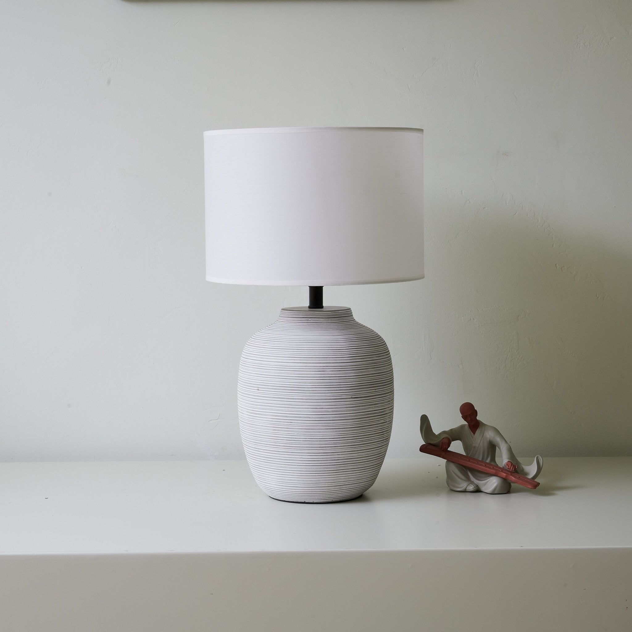 Edward Minimalist Ceramics Table Lamp
