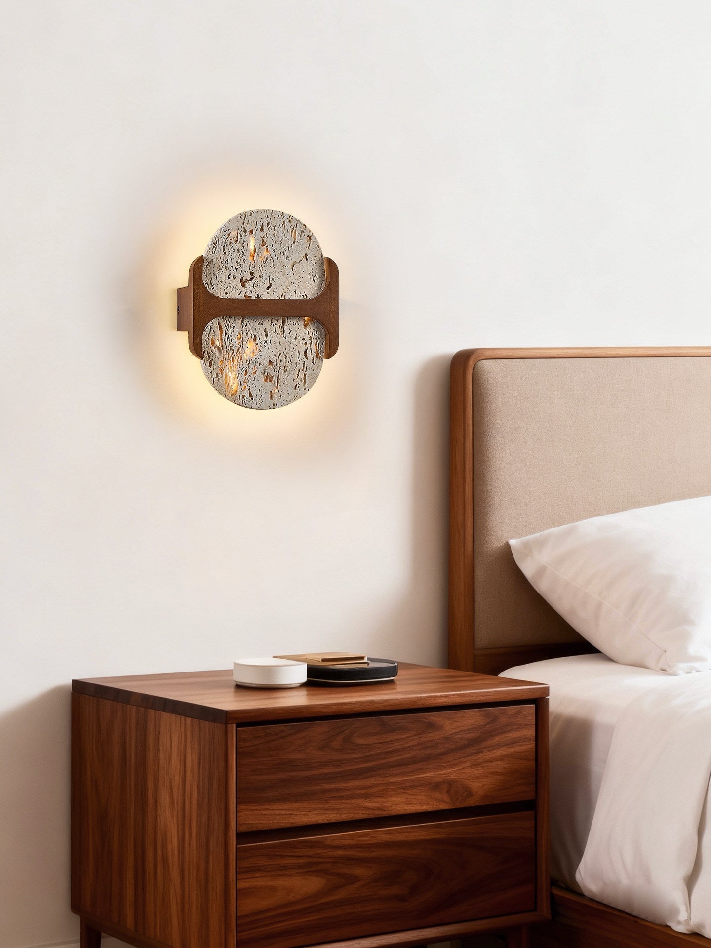 Seriaya Travertine Wall Light