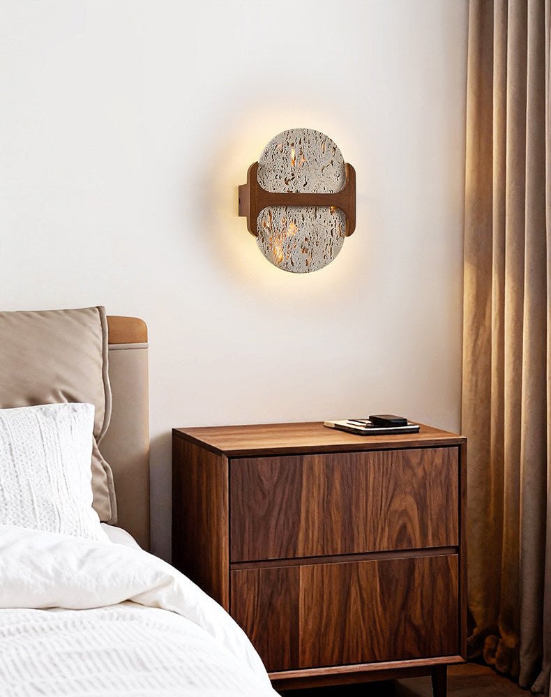 Seriaya Travertine Wall Light