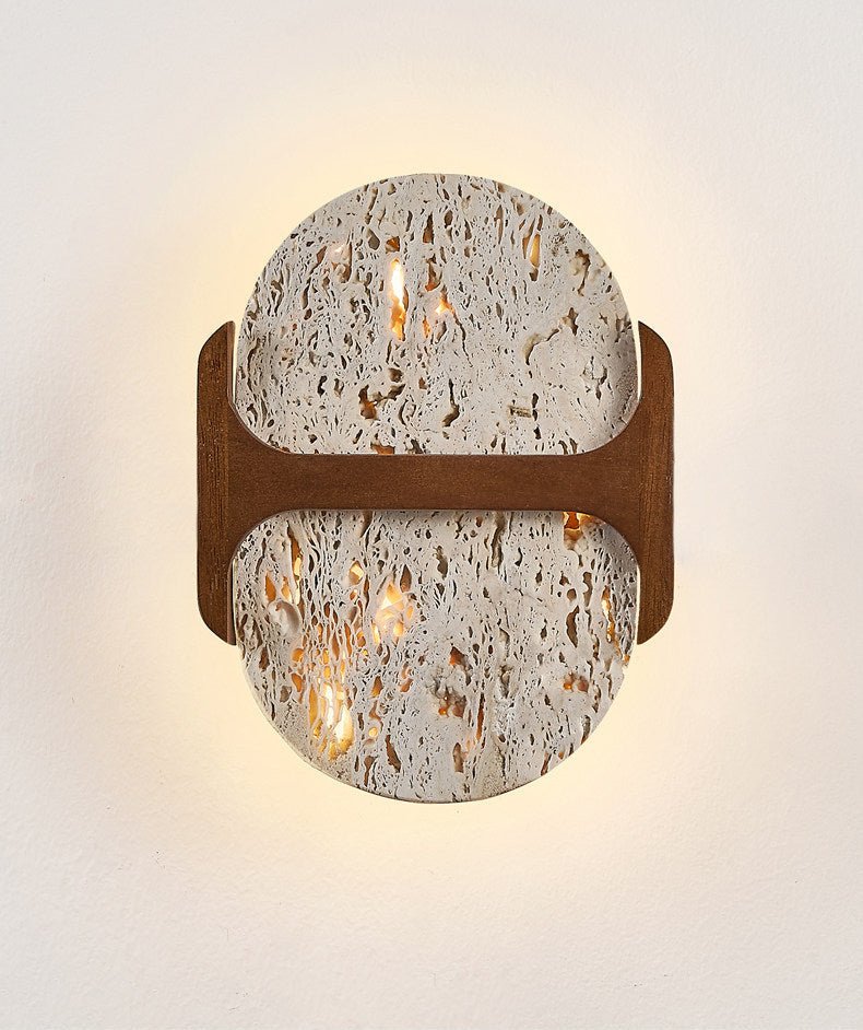Seriaya Travertine Wall Light