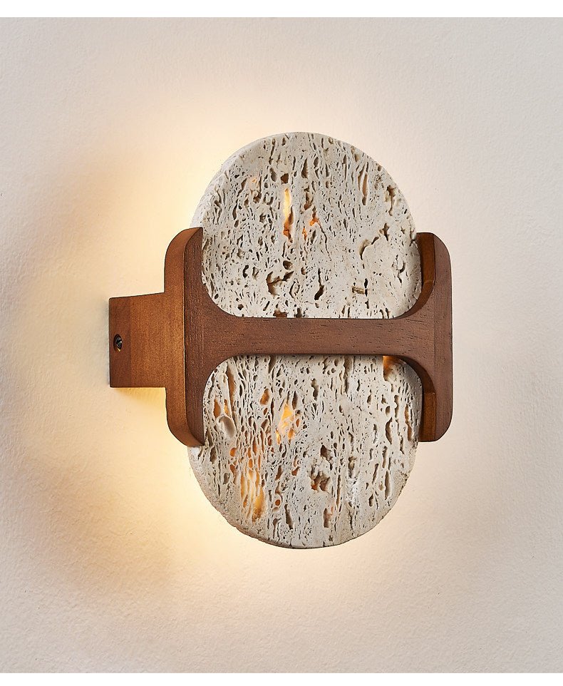 Seriaya Travertine Wall Light