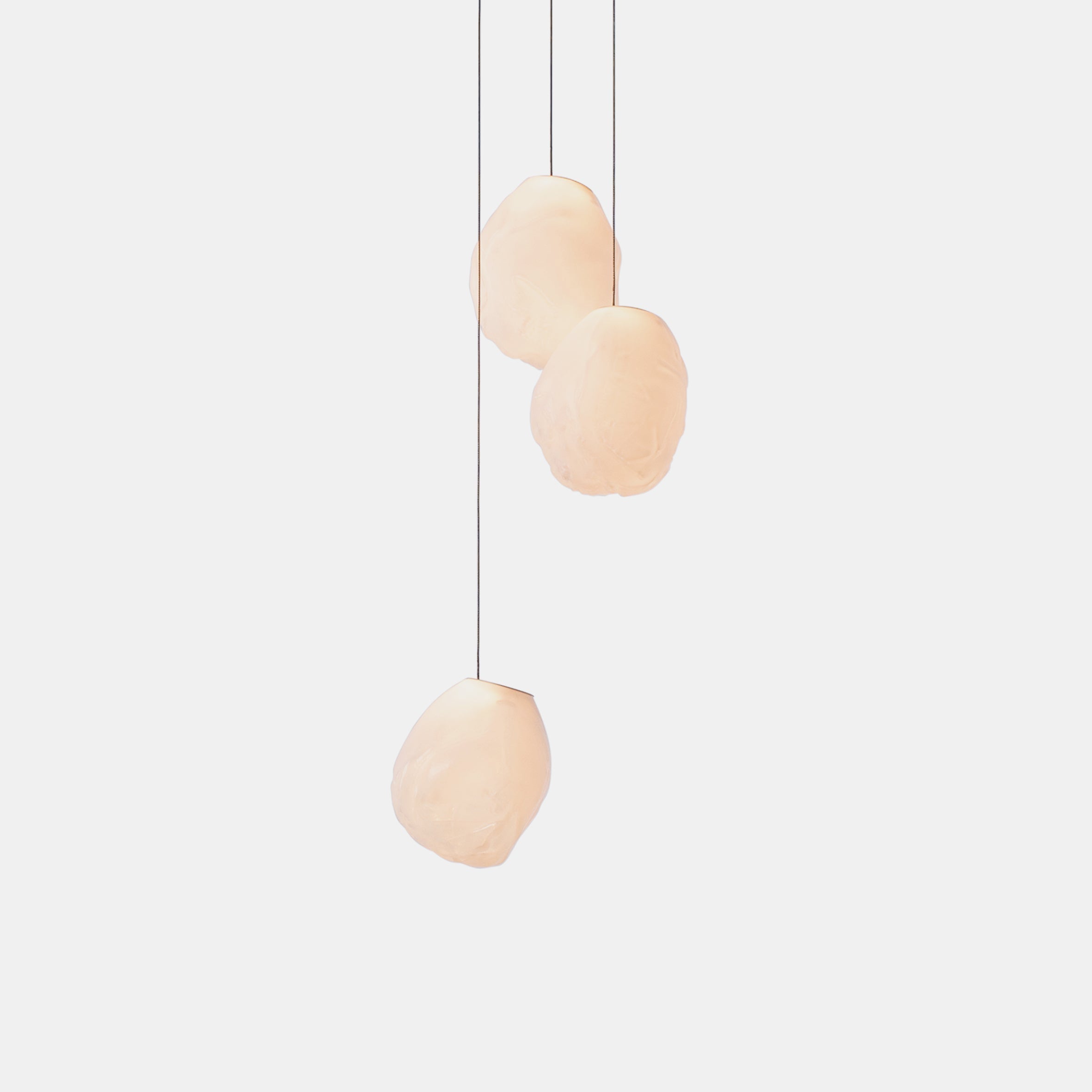 Celenelle Liquid Glass Stone Pendant Light
