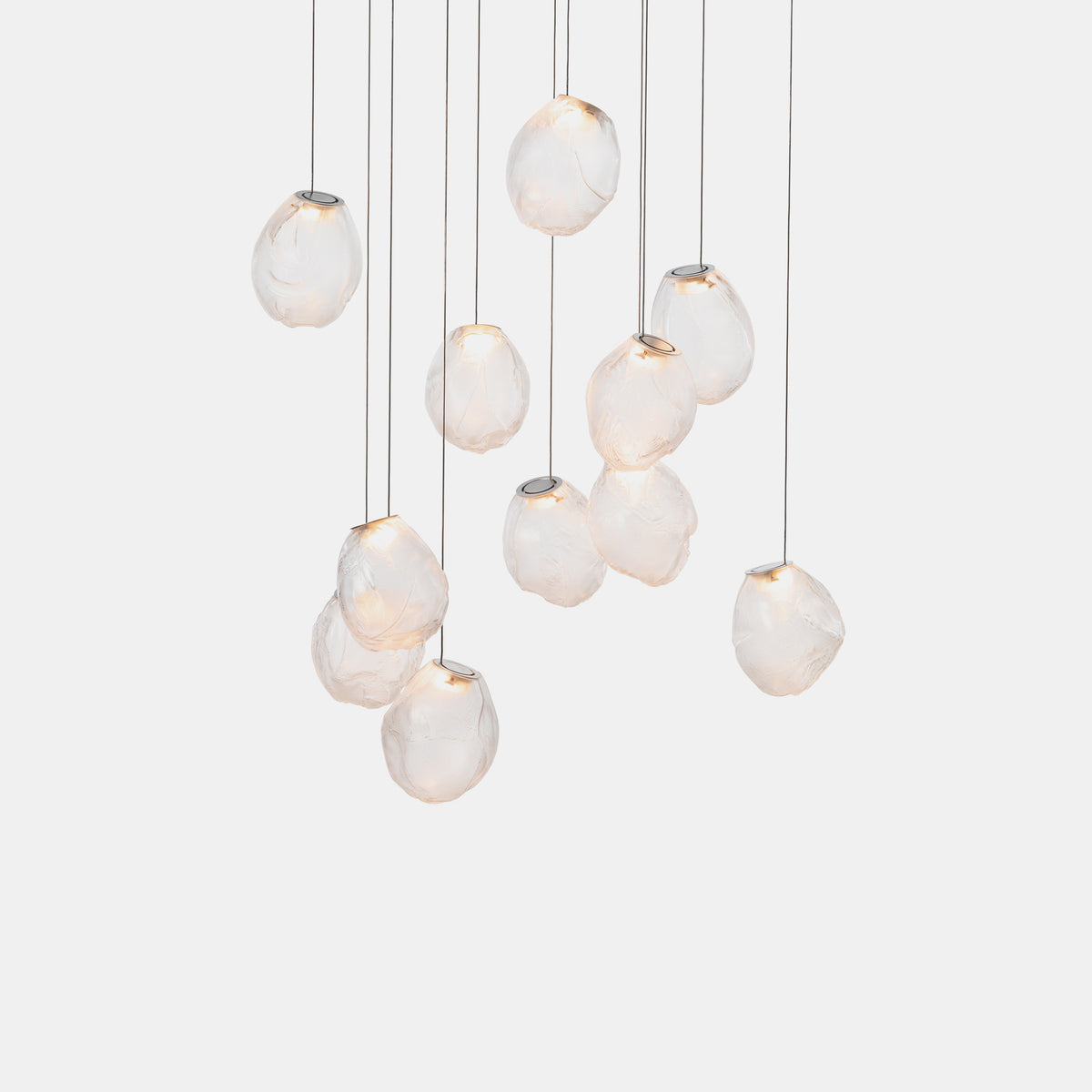 Celenelle Liquid Glass Stone Pendant Light