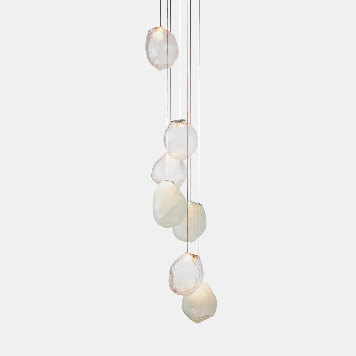 Celenelle Liquid Glass Stone Pendant Light
