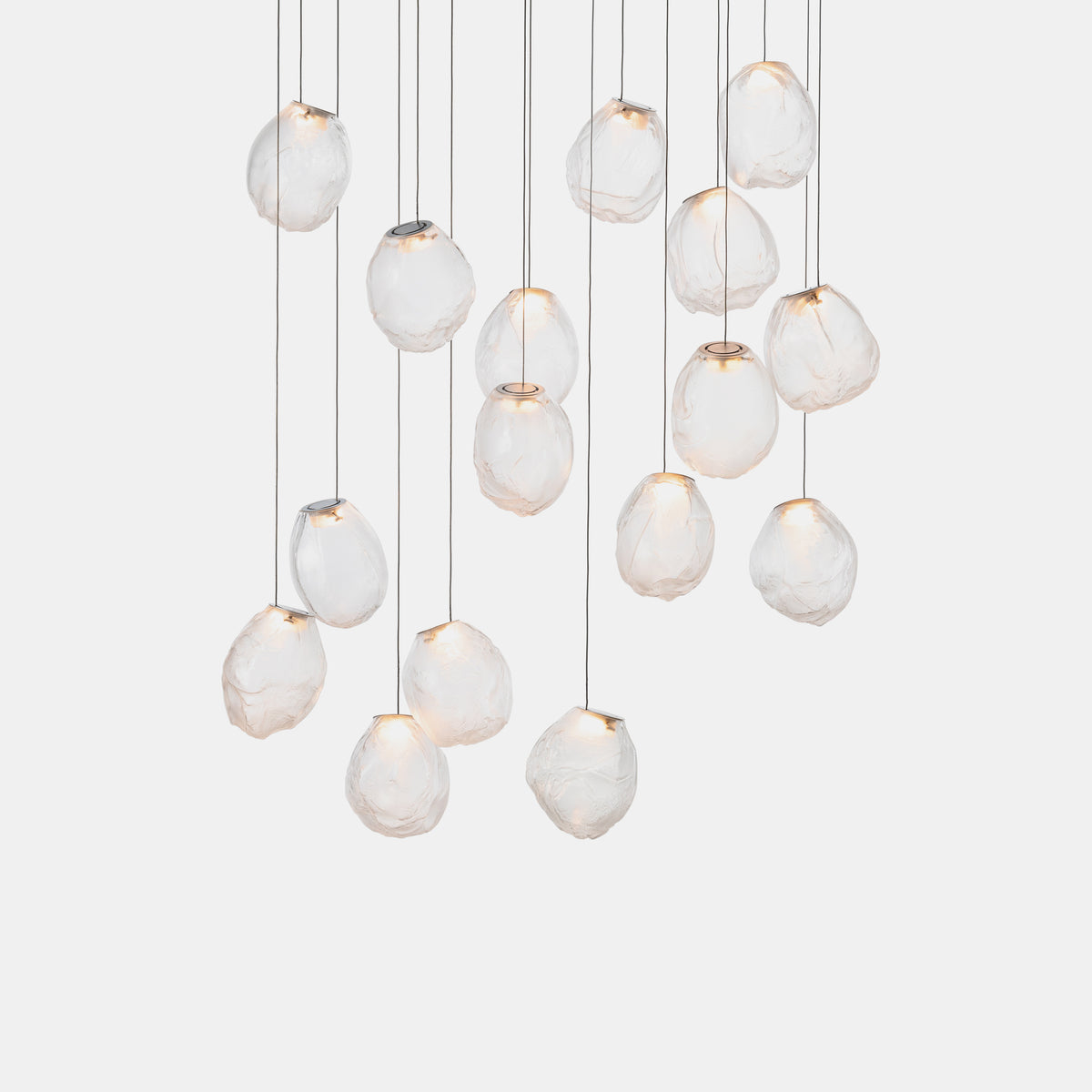 Celenelle Liquid Glass Stone Pendant Light
