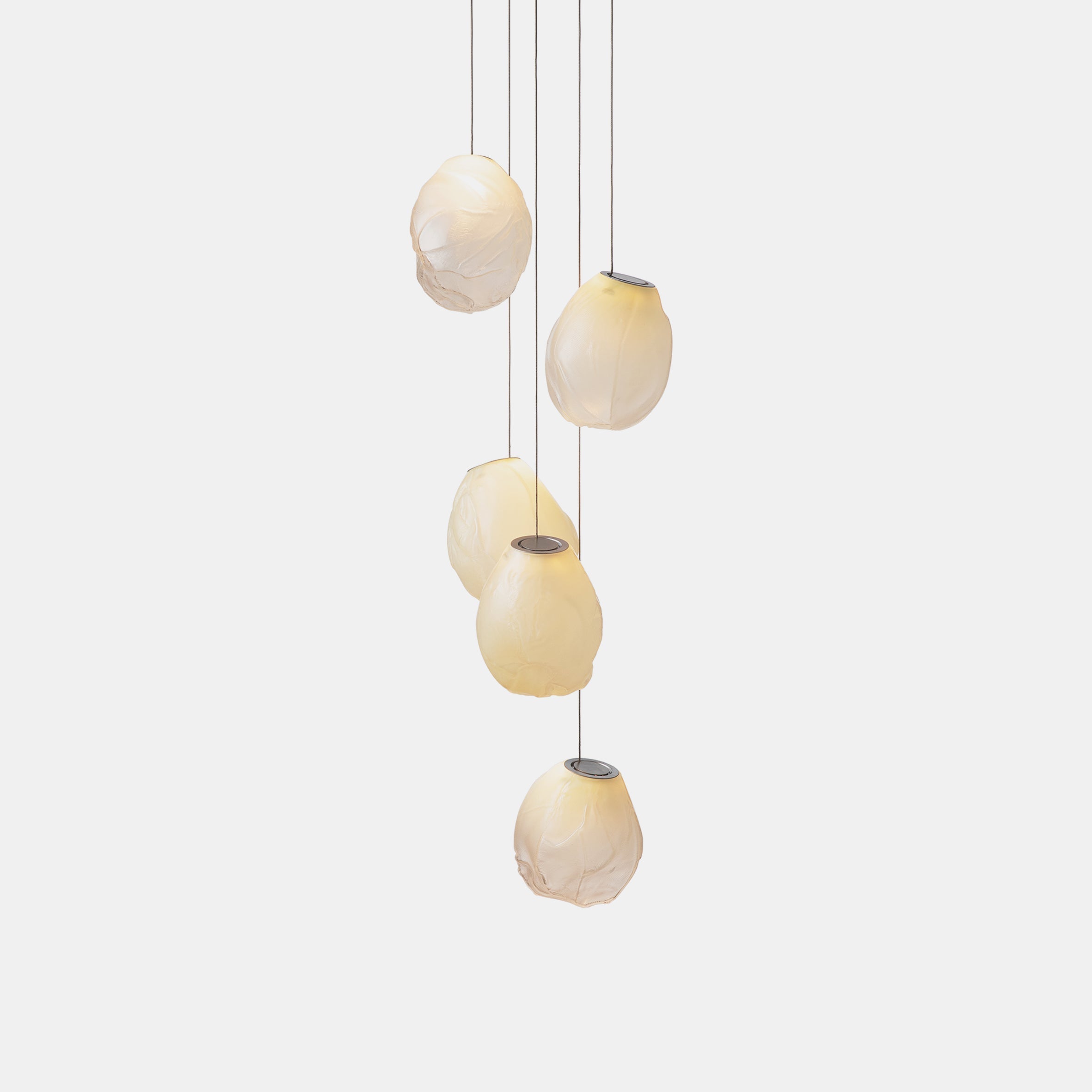 Celenelle Liquid Glass Stone Pendant Light