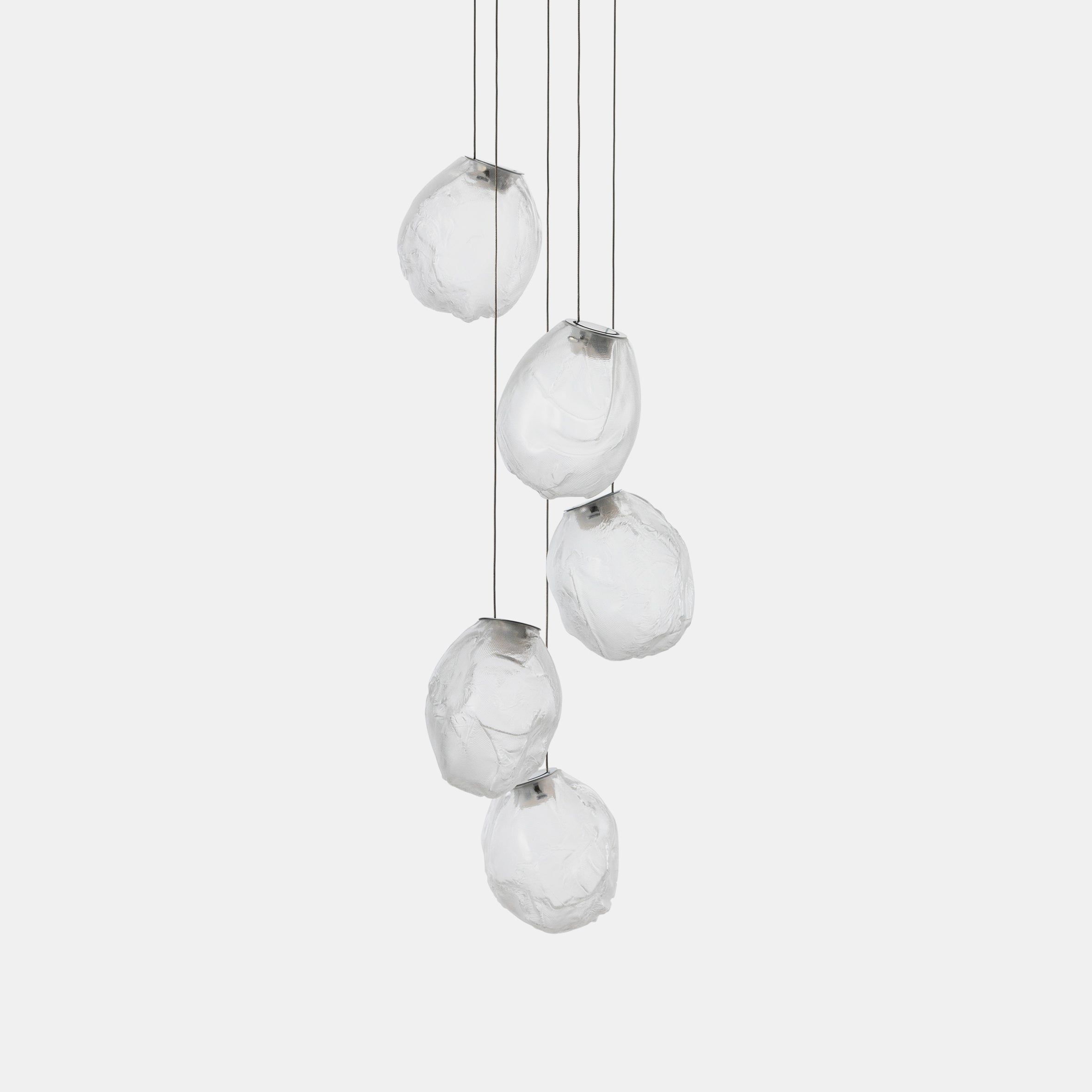 Celenelle Liquid Glass Stone Pendant Light