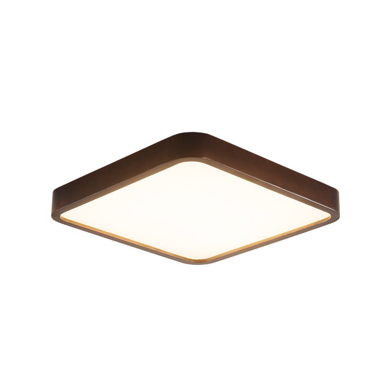 Rinirel Modern Minimalist Rectangular Wood Ceiling Light