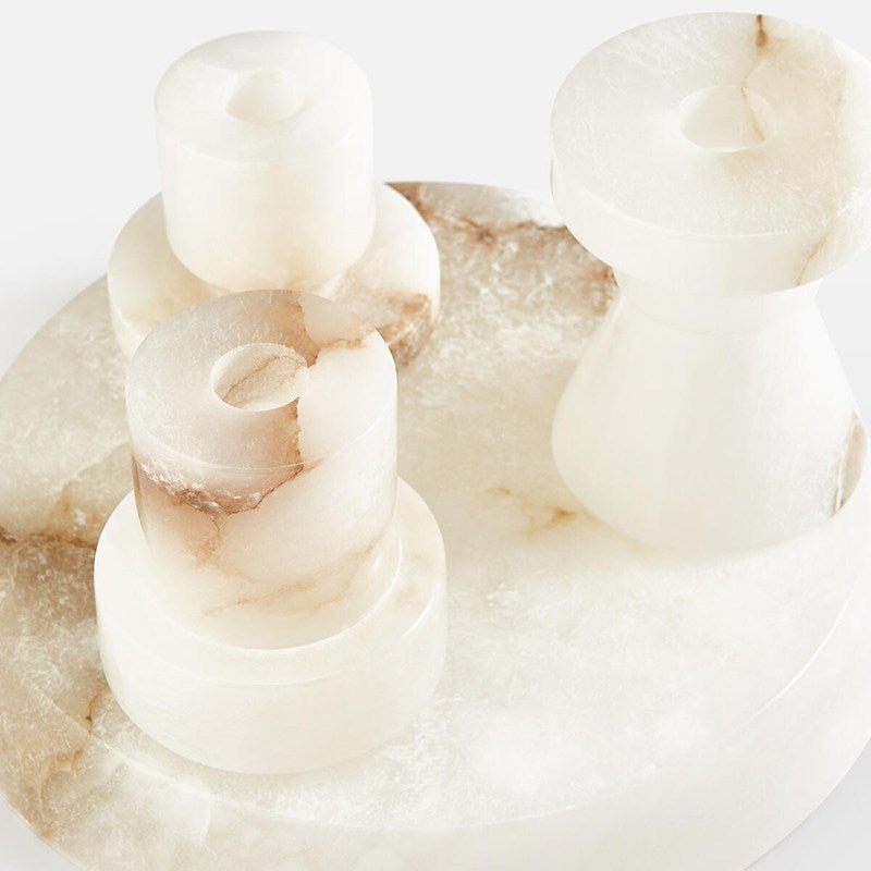 Vesperin Marble Candle Holder