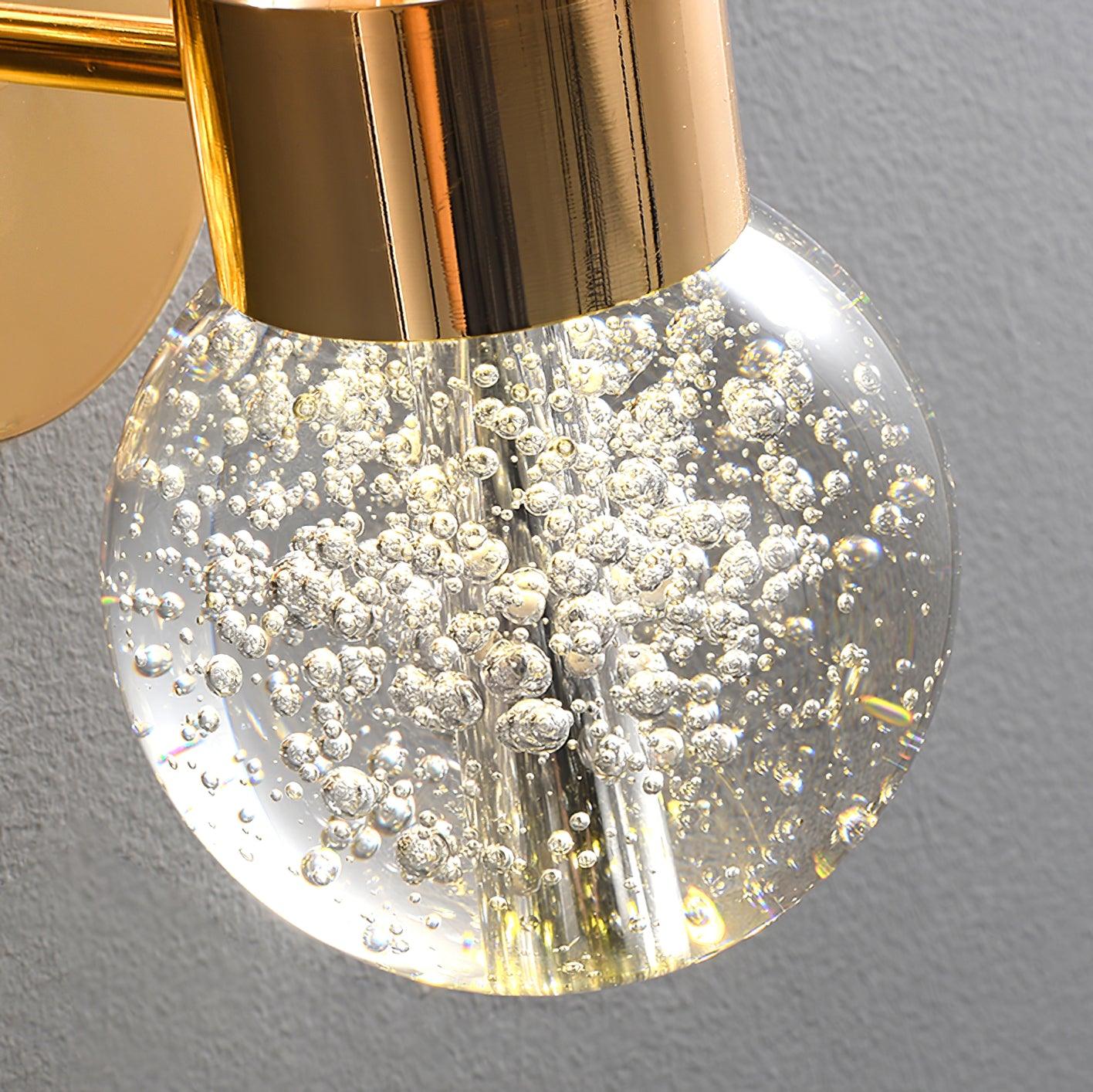 Cexi Postmodern Luxury Deer Crystal Wall Lamp