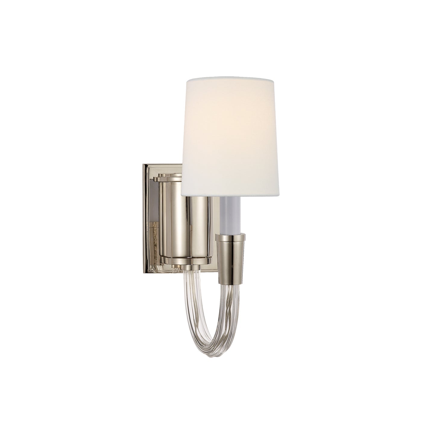Etalarae Modern Minimalist Crystal Fabric Wall Lamp