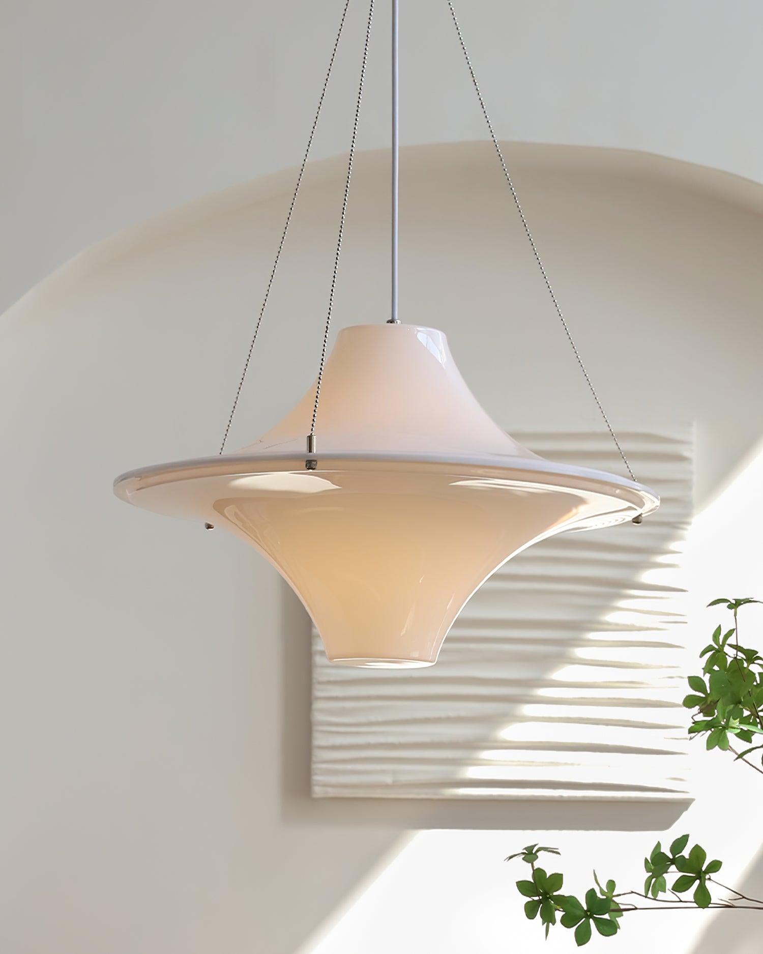 Dali Pendant Lamp Acrylic UFO Shape Contemporary Living Room