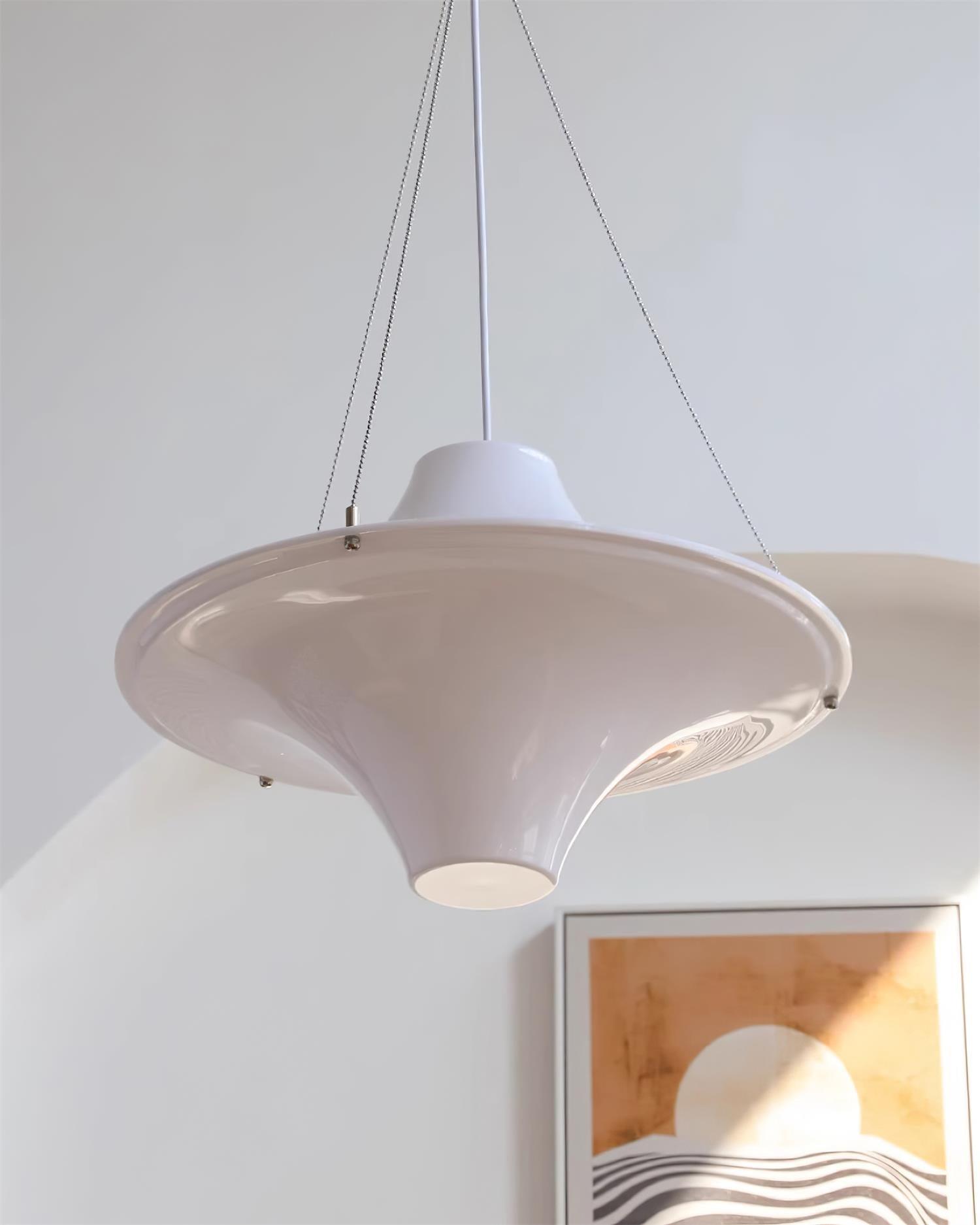 Dali Pendant Lamp Acrylic UFO Shape Contemporary Living Room