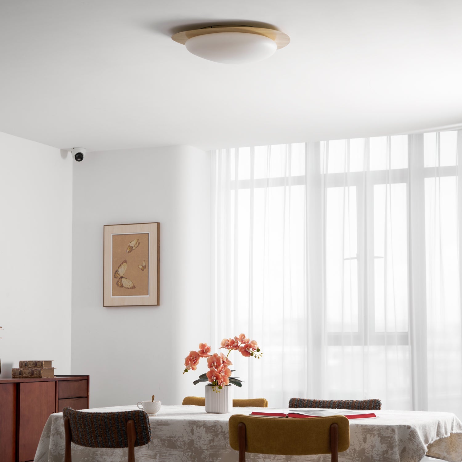 Orinvale Pebble Metal Flush Mount Ceiling Light