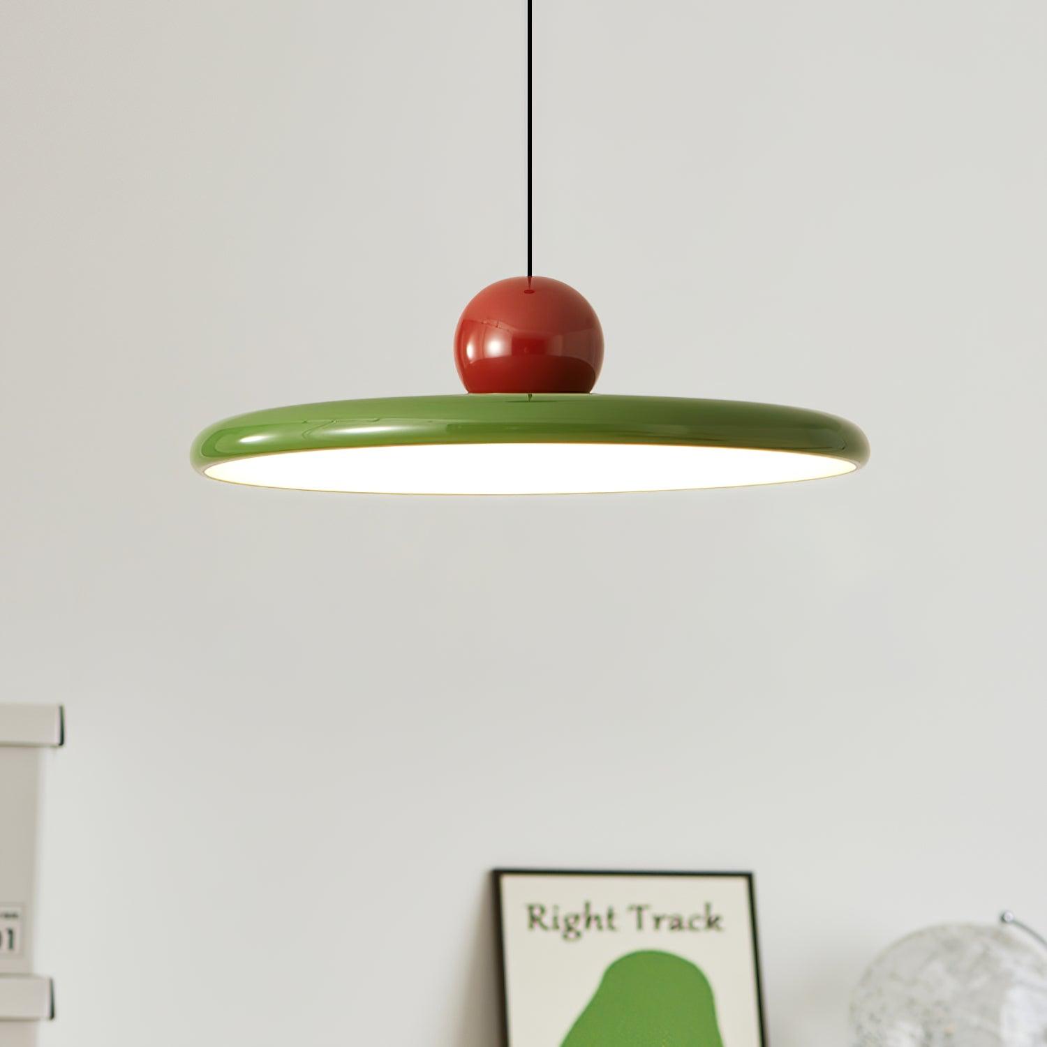 Terioaine Pendant Lamp Swag Green and Red