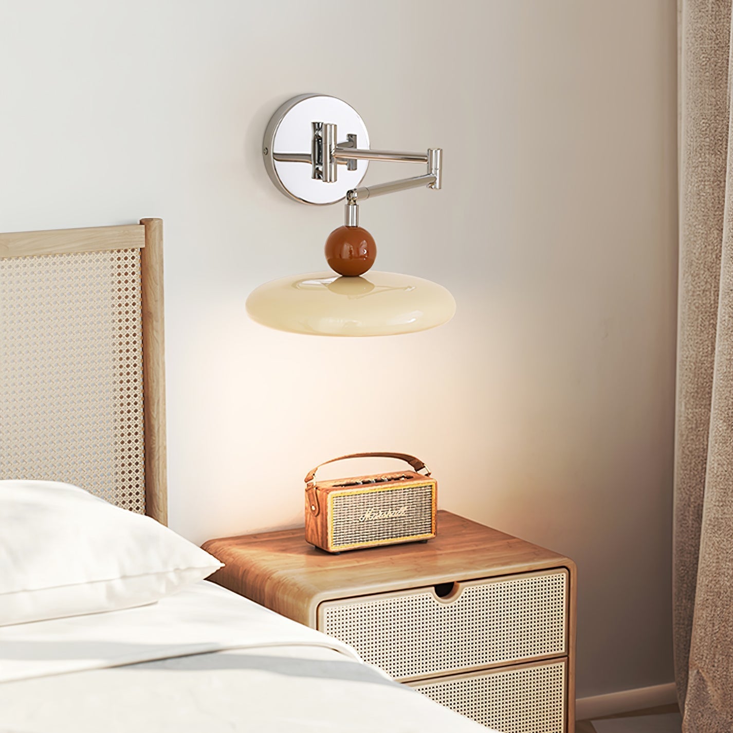 Rixor Vintage Acrylic Wall Lamp