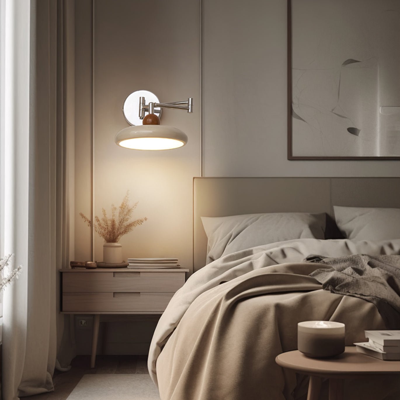 Rixor Vintage Acrylic Wall Lamp